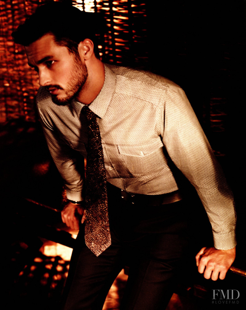 Ben Hill featured in  the Louis Vuitton catalogue for Autumn/Winter 2009