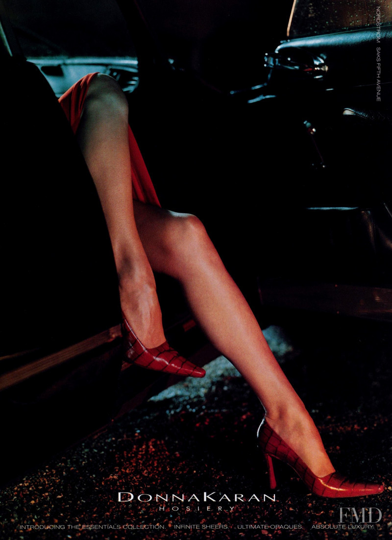 Milla Jovovich featured in  the Donna Karan New York advertisement for Autumn/Winter 2000