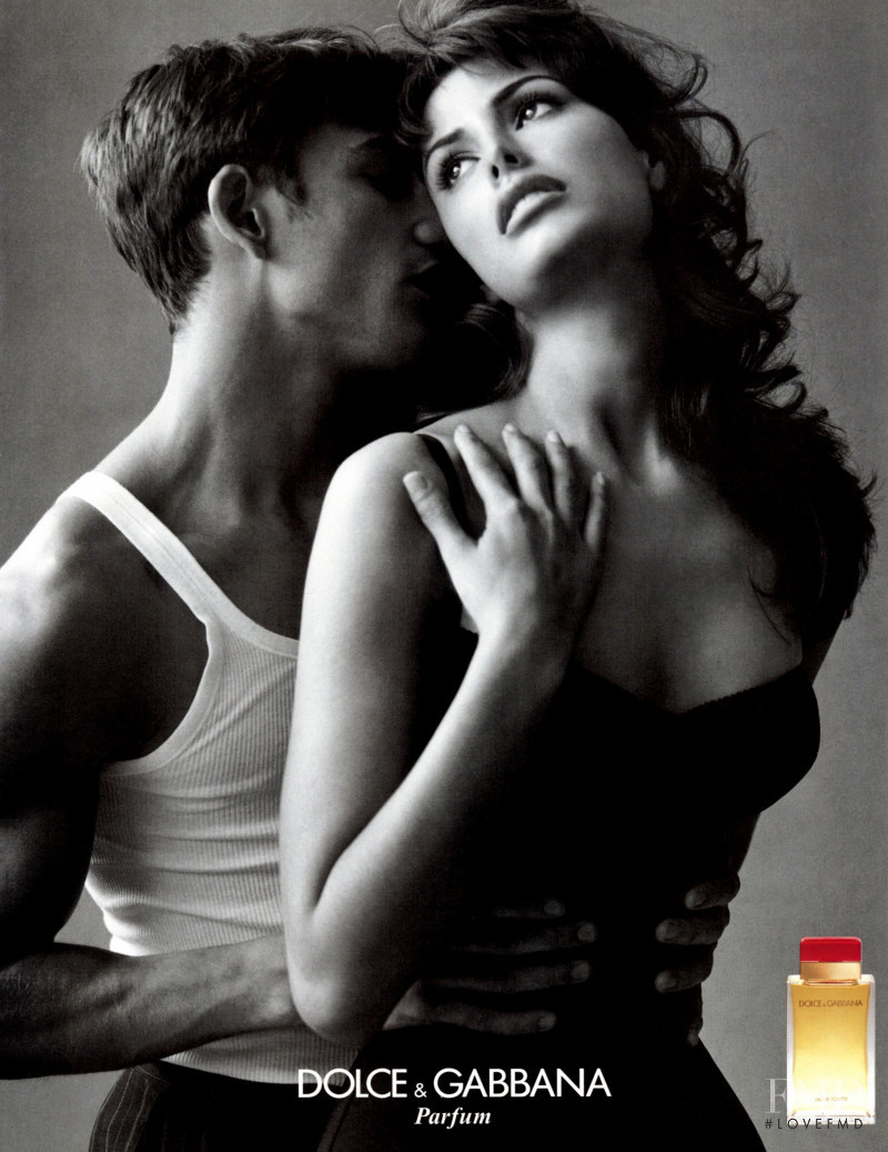 Elsa Benitez featured in  the Dolce & Gabbana Fragrance Parfum advertisement for Spring/Summer 1999