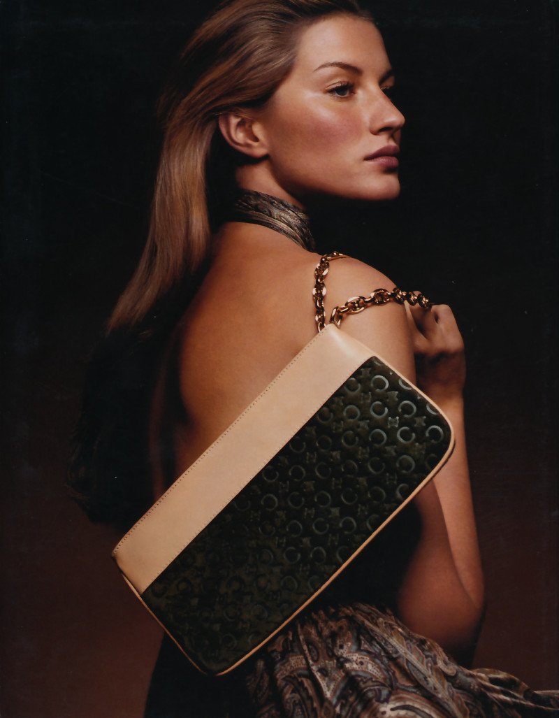 Gisele Bundchen featured in  the Celine advertisement for Autumn/Winter 2000