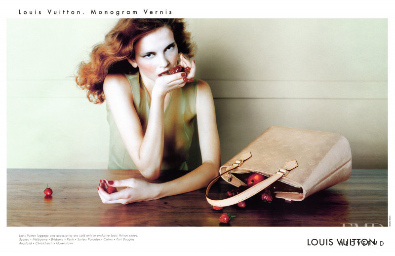 Haylynn Cohen featured in  the Louis Vuitton advertisement for Spring/Summer 1999