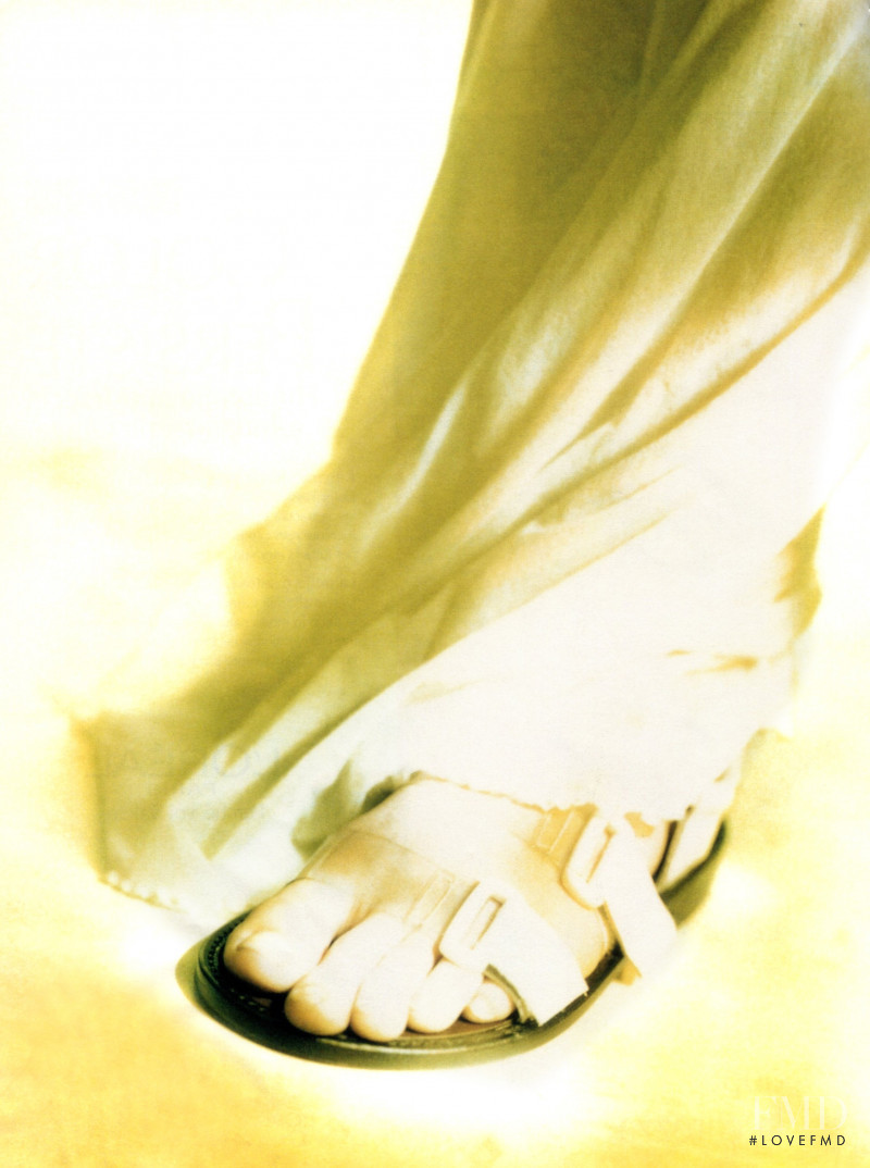 Kasia Pysiak featured in  the Krizia advertisement for Spring/Summer 1998