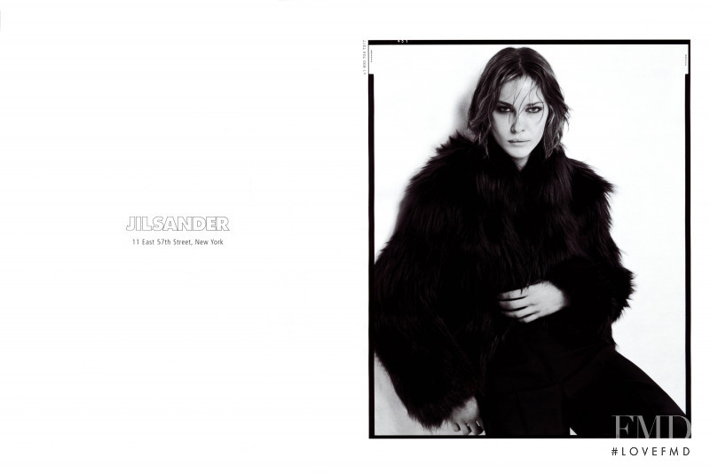 Erin Wasson featured in  the Jil Sander advertisement for Autumn/Winter 2002