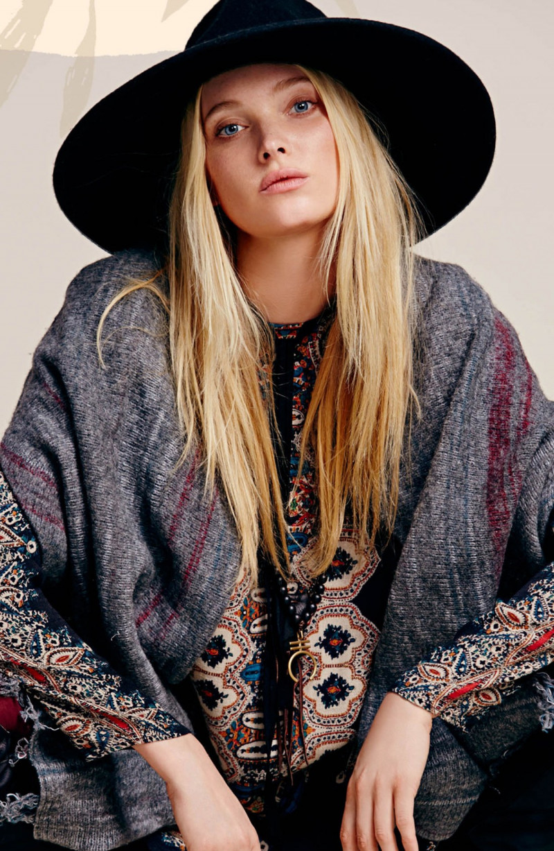 Elsa Hosk featured in  the Free People lookbook for Summer 2015