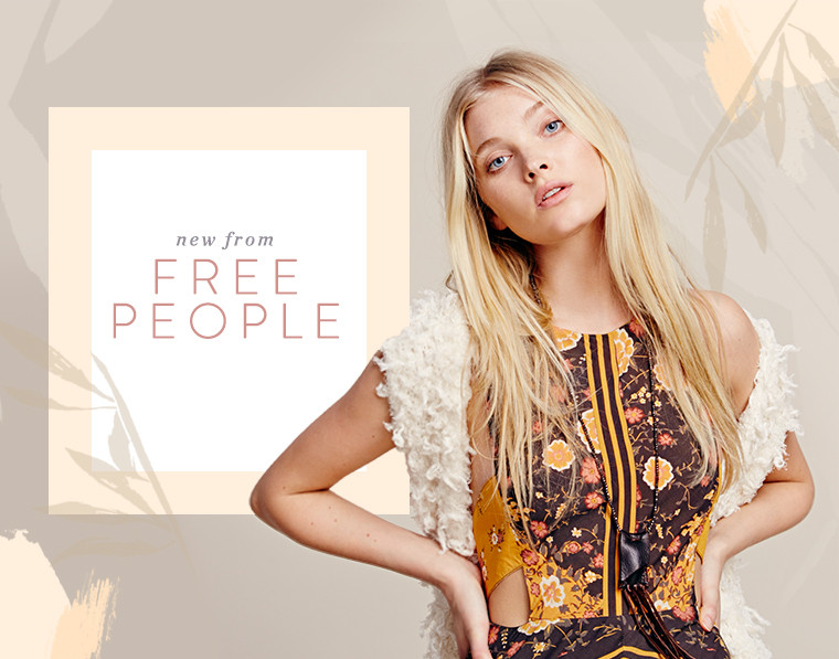 Elsa Hosk featured in  the Free People lookbook for Summer 2015
