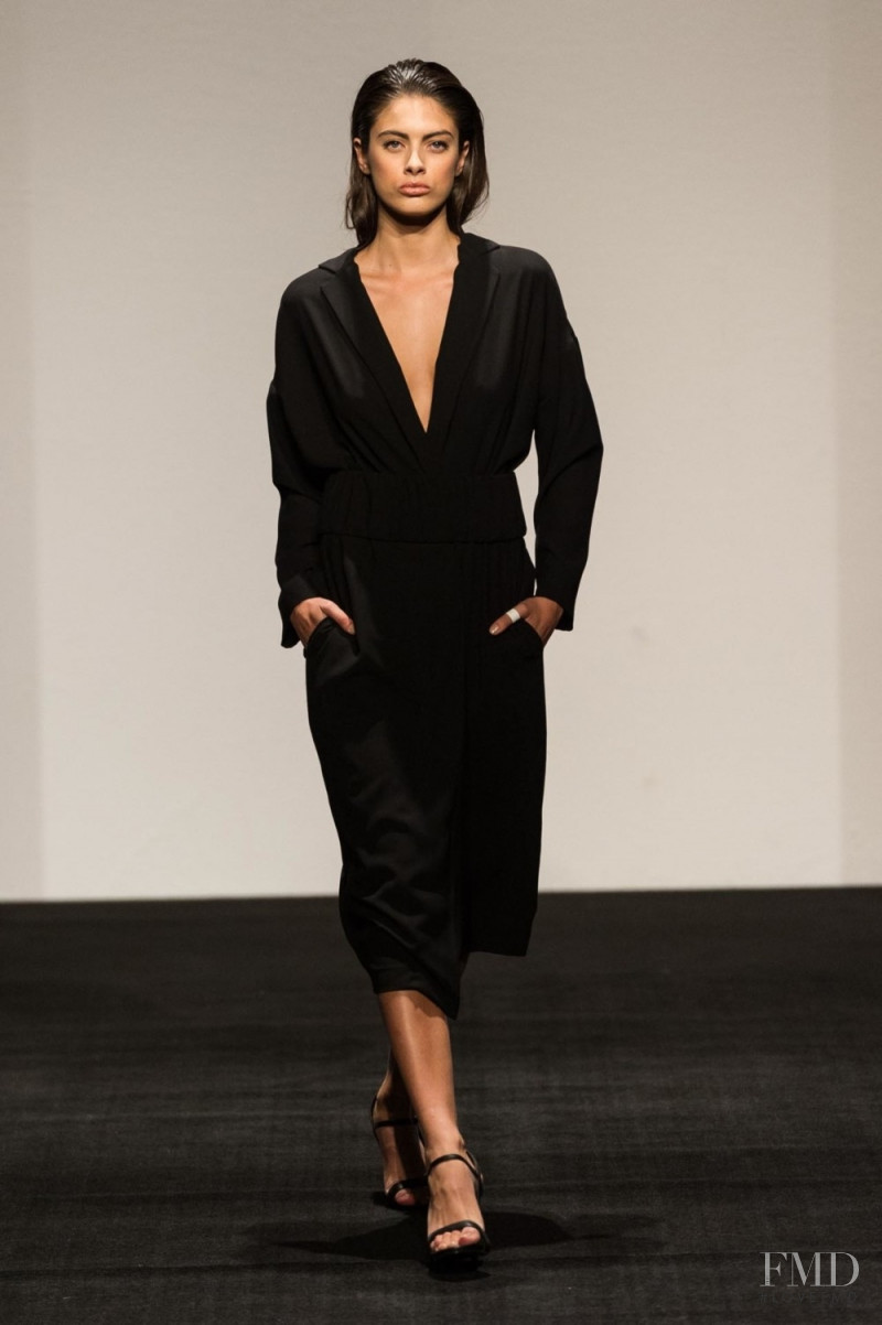 Charlie Robertson featured in  the Jamie Ashkar fashion show for Spring/Summer 2015