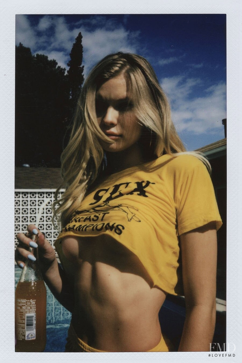 Josie Canseco featured in  the Lovers & Drifters Club lookbook for Spring/Summer 2021