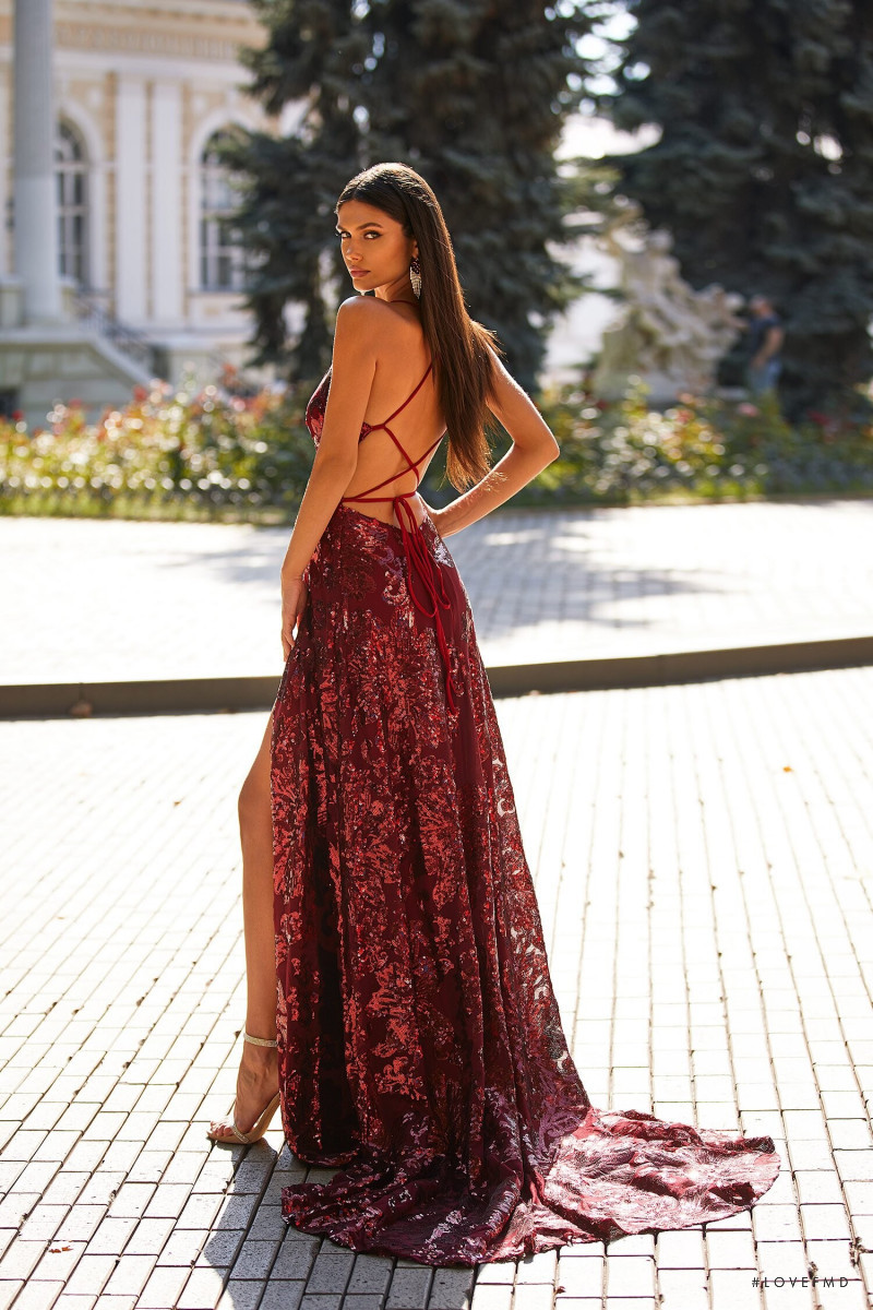 Victoria Bronova featured in  the Alamour The Label Made to Order lookbook for Spring/Summer 2021