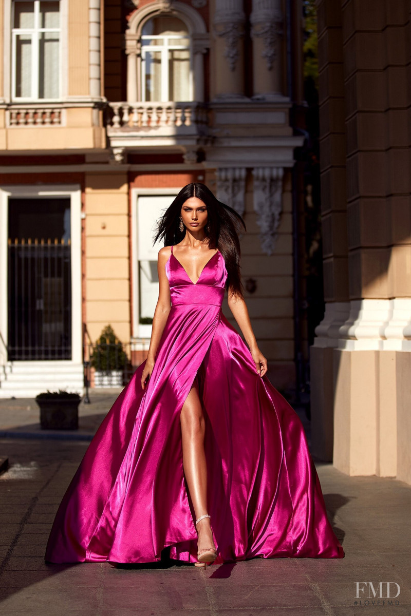 Victoria Bronova featured in  the Alamour The Label Made to Order lookbook for Spring/Summer 2021