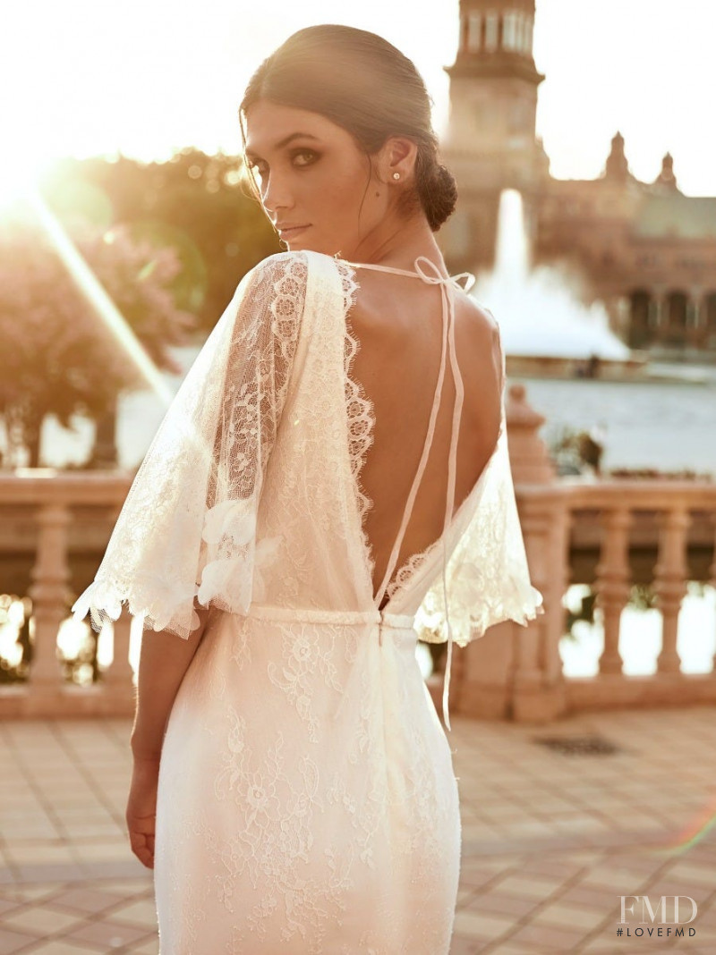 Victoria Bronova featured in  the Pronovias lookbook for Spring/Summer 2021