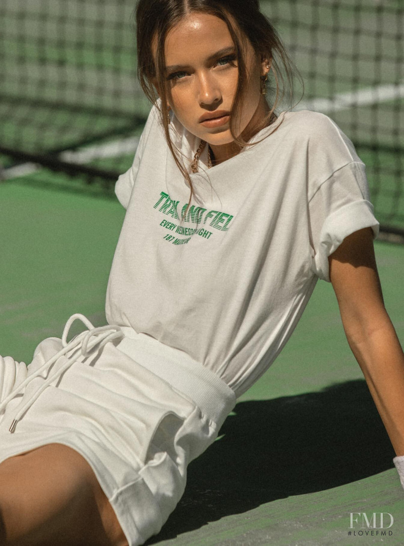 Isabelle Mathers featured in  the Princess Polly lookbook for Autumn/Winter 2020