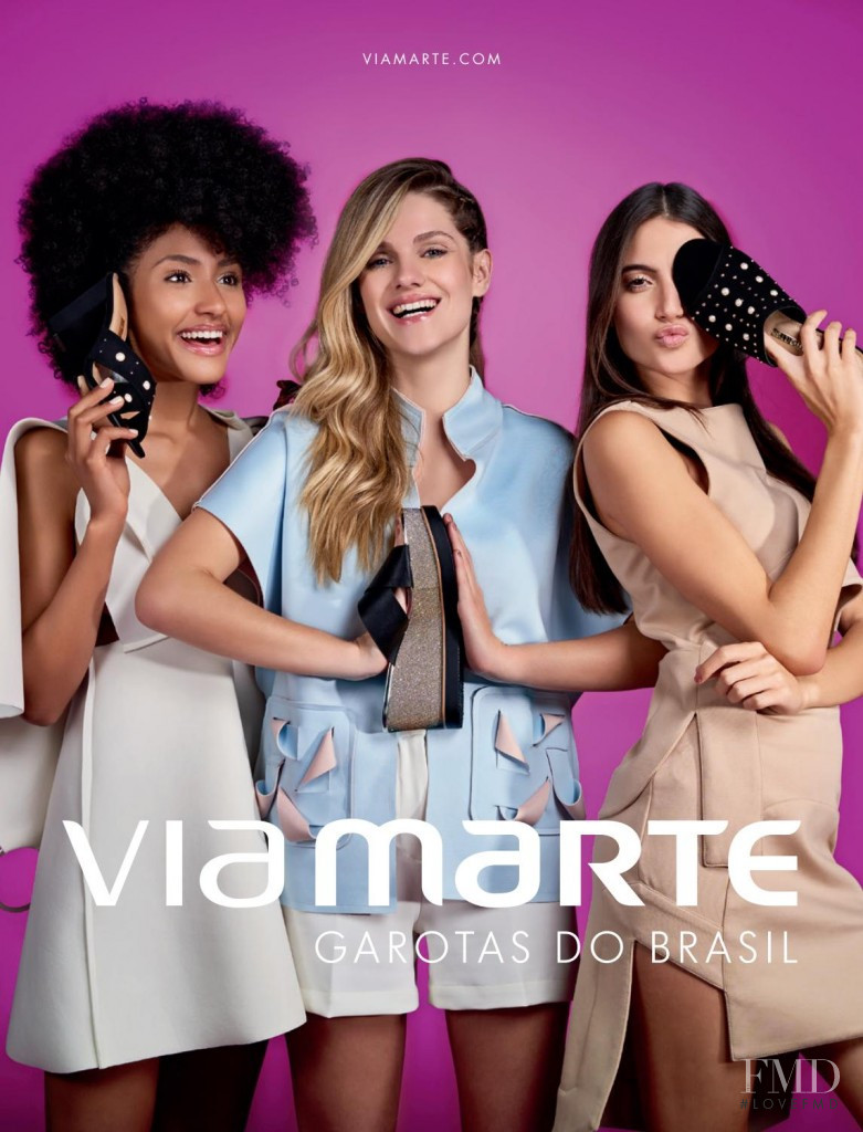 Rafaella Consentino featured in  the Via Marte advertisement for Summer 2018