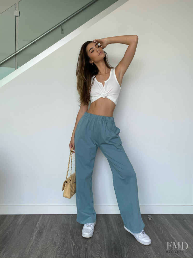 Cindy Mello featured in  the BASKY by Baskin lookbook for Summer 2021