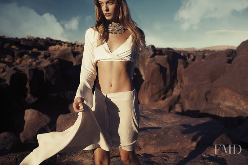 Carmella Rose featured in  the Gypsum (RETAILER)  Desert Rose lookbook for Spring 2015