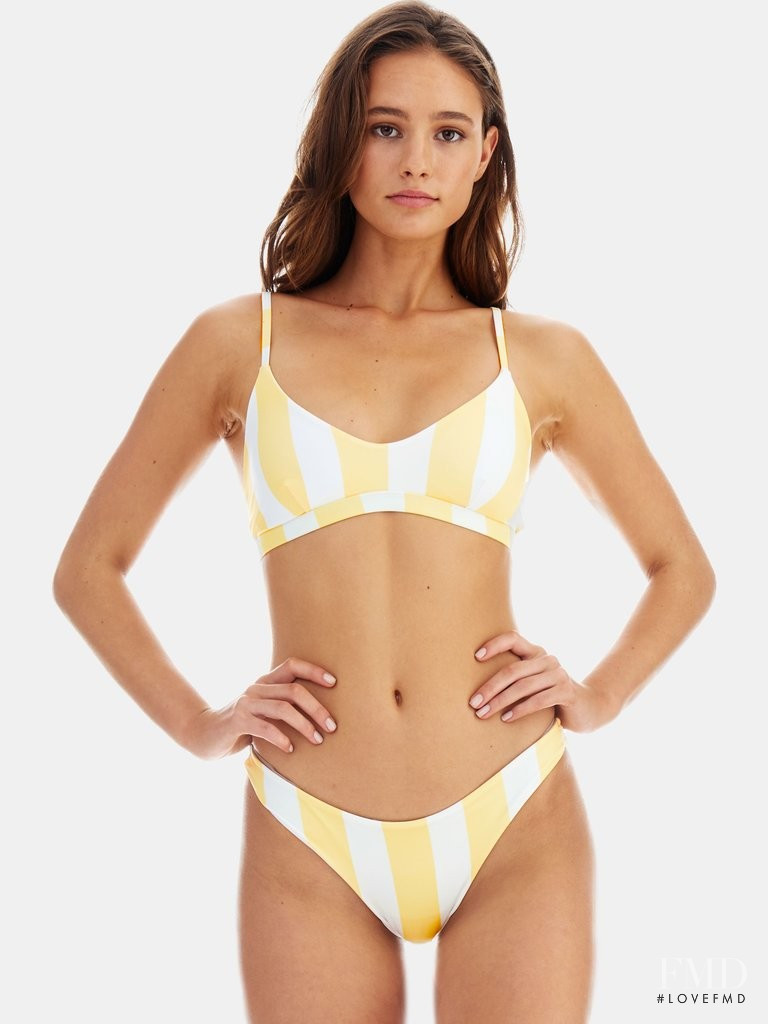 Neve Fogg featured in  the RH Swimwear catalogue for Spring/Summer 2019