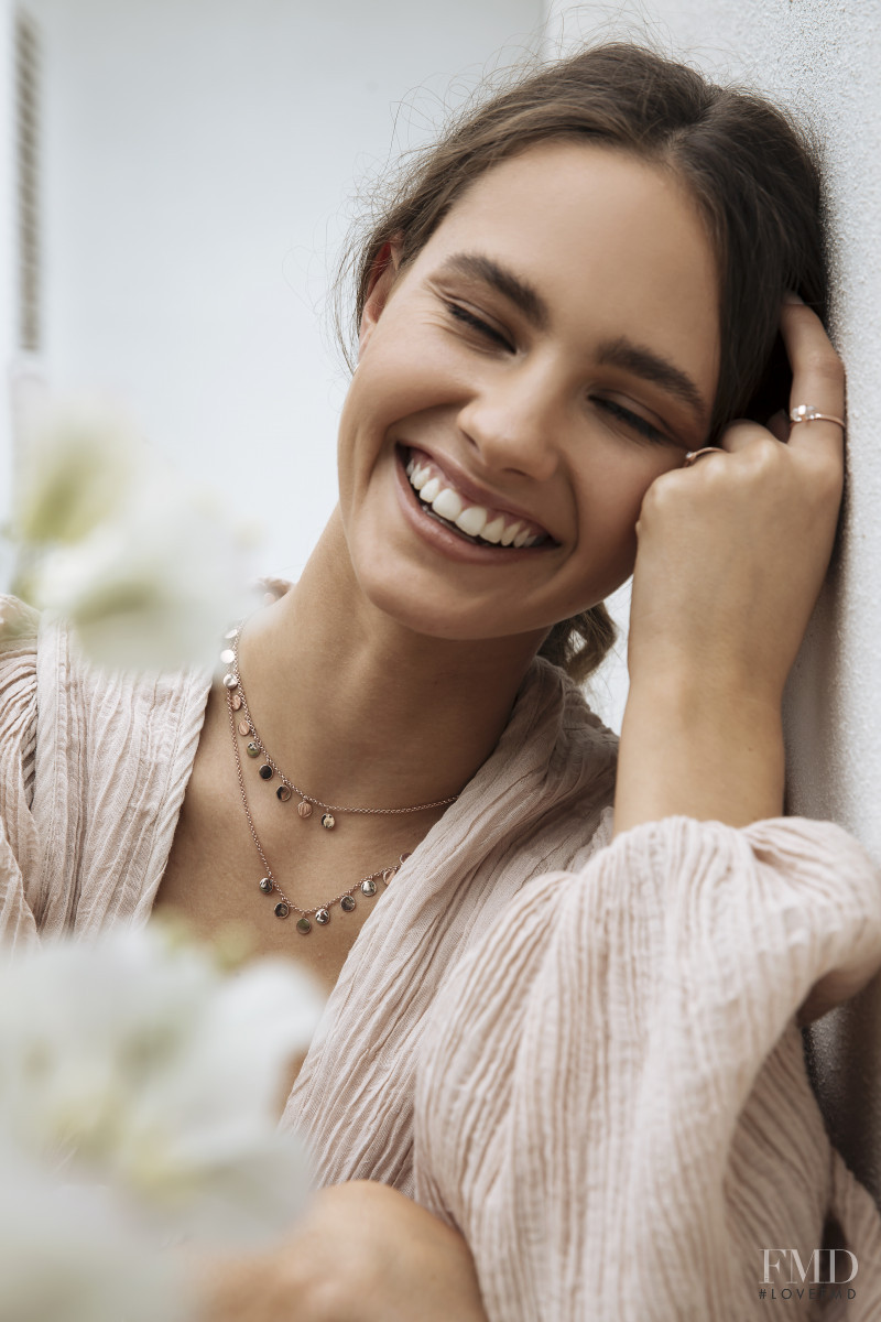 Neve Fogg featured in  the Krystle Knight Jewellery Ocean Spirit advertisement for Spring/Summer 2021