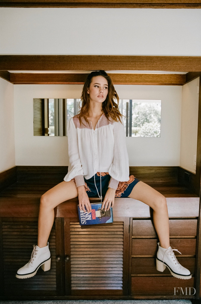 Neve Fogg featured in  the Lenni Press Play - Prelude lookbook for Summer 2019