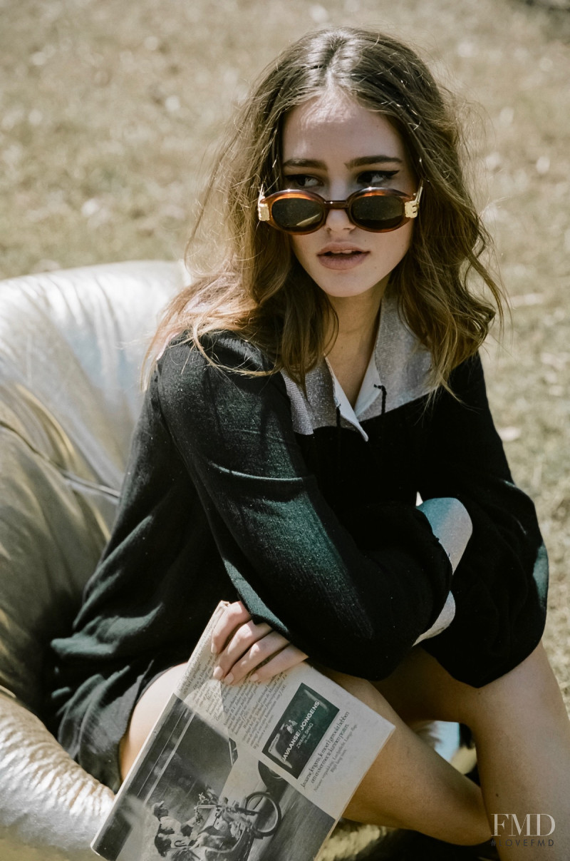 Neve Fogg featured in  the Lenni Press Play - Prelude lookbook for Summer 2019