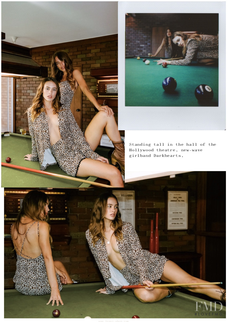 Neve Fogg featured in  the Lenni Press Play - Prelude lookbook for Summer 2019