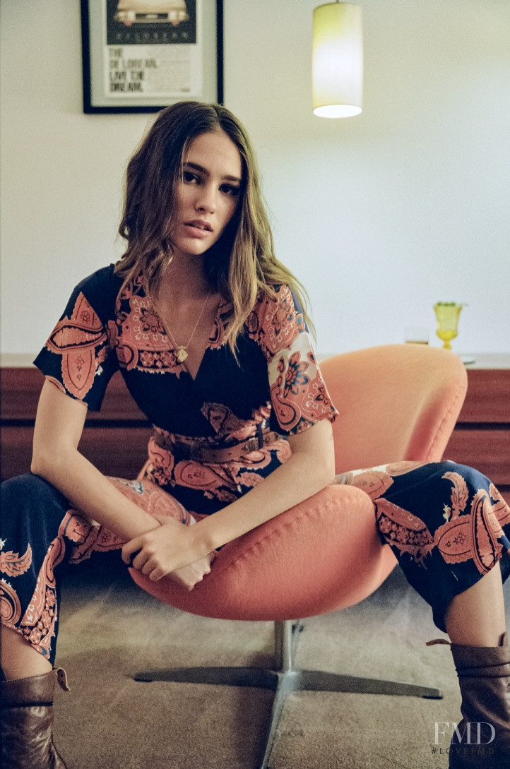 Neve Fogg featured in  the Lenni Press Play - The Encore lookbook for Summer 2019