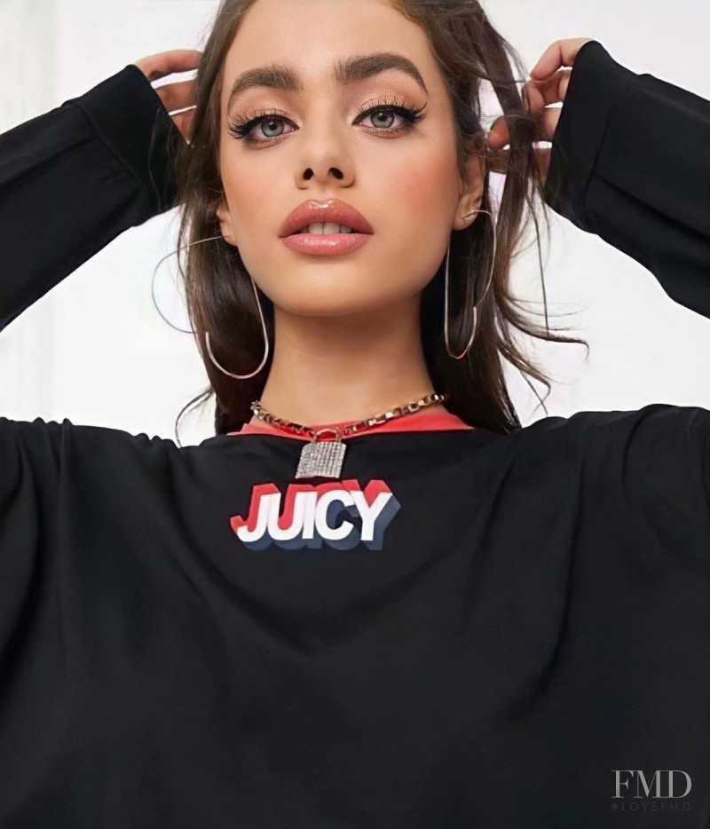 Yael Shelbia featured in  the Juicy Couture lookbook for Spring/Summer 2021