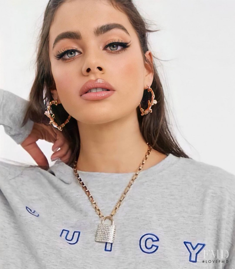 Yael Shelbia featured in  the Juicy Couture lookbook for Spring/Summer 2021