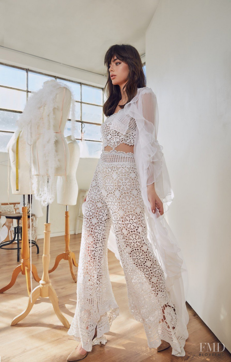 Yael Shelbia featured in  the Meital Mazaltarim lookbook for Summer 2018