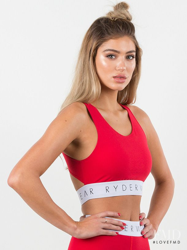 Belle Lucia featured in  the Ryderwear catalogue for Spring/Summer 2018