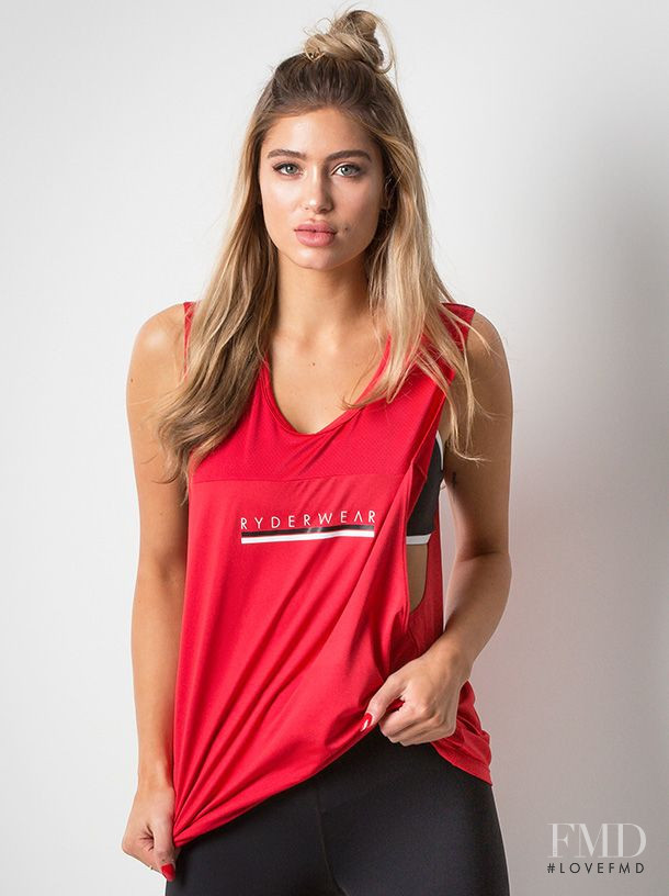 Belle Lucia featured in  the Ryderwear catalogue for Spring/Summer 2018