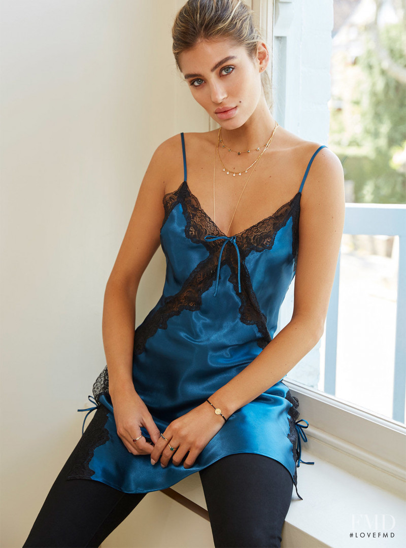 Belle Lucia featured in  the Boux Avenue lookbook for Pre-Fall 2018