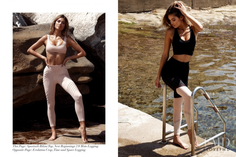 Belle Lucia featured in  the L\'urv Swim Belle of the beach lookbook for Autumn/Winter 2018
