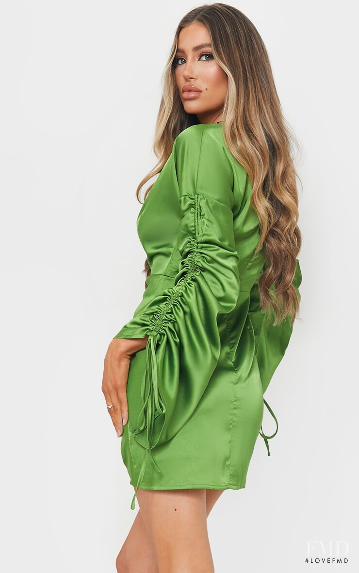 Belle Lucia featured in  the PrettyLittleThing catalogue for Autumn/Winter 2020