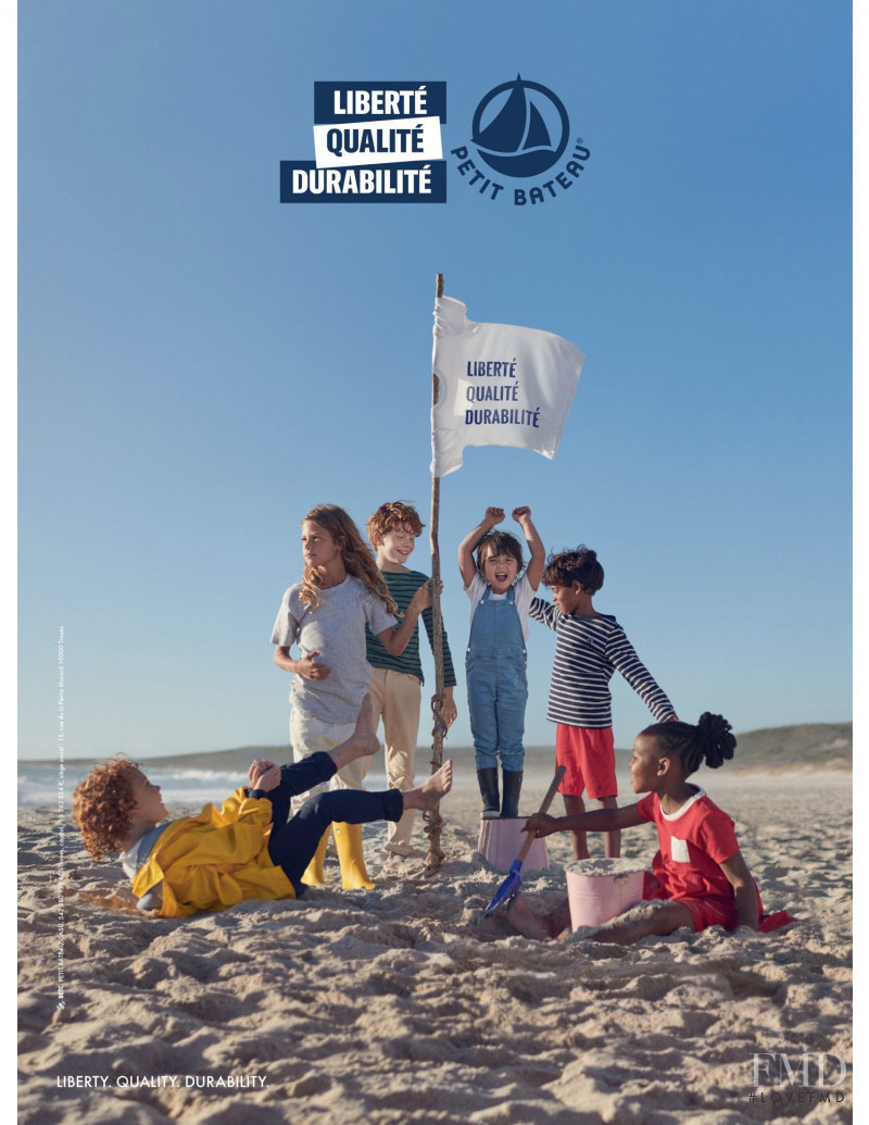 Petit Bateau advertisement for Spring/Summer 2021