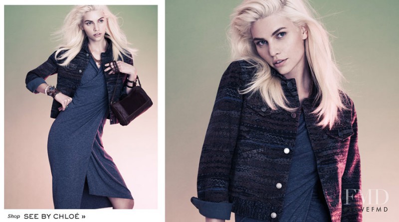 Aline Weber featured in  the See by Chloe advertisement for Autumn/Winter 2012