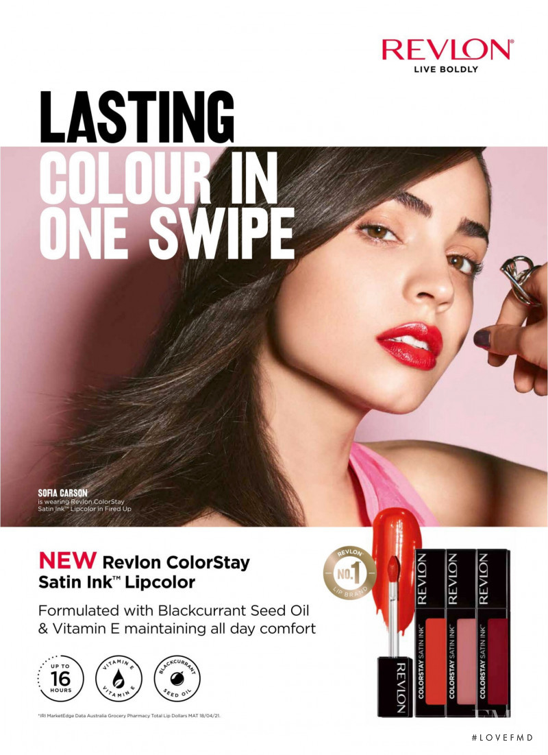 Revlon advertisement for Spring/Summer 2021