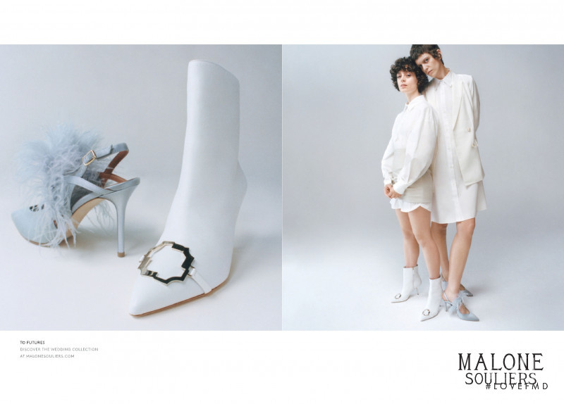 Malone Souliers advertisement for Spring/Summer 2021