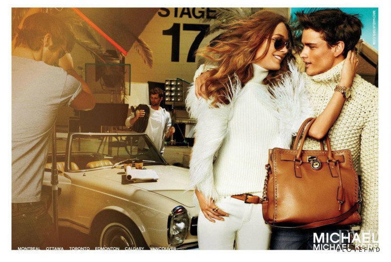 Karmen Pedaru featured in  the Michael Kors Collection advertisement for Autumn/Winter 2012