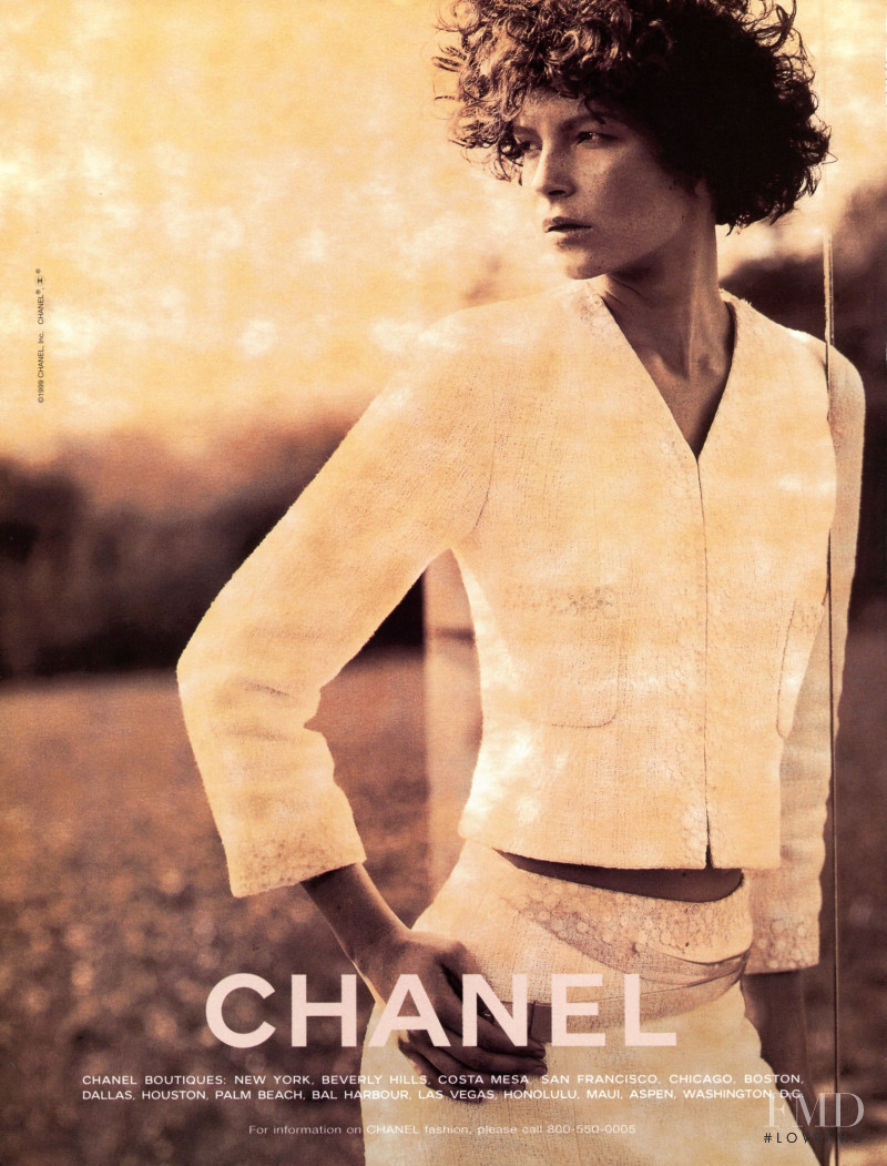 Devon Aoki featured in  the Chanel advertisement for Spring/Summer 1999