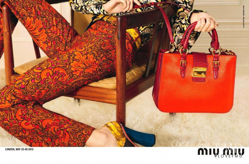 Chloe Sevigny featured in  the Miu Miu advertisement for Autumn/Winter 2012