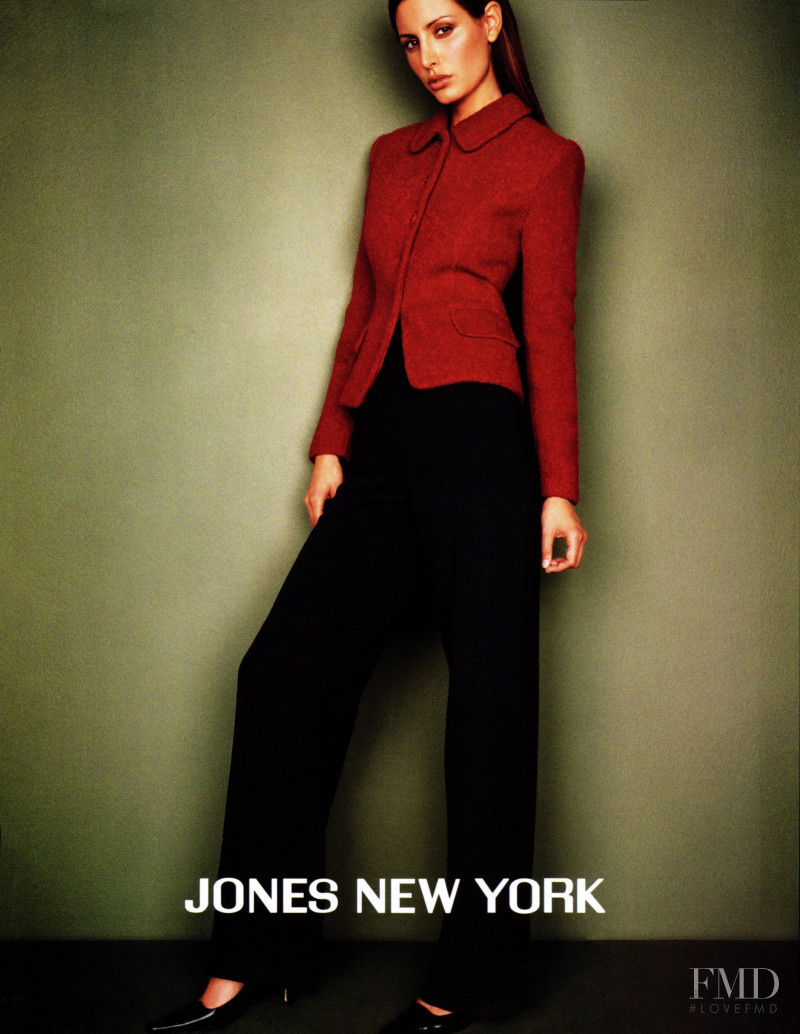 Elsa Benitez featured in  the Jones New York advertisement for Autumn/Winter 1999