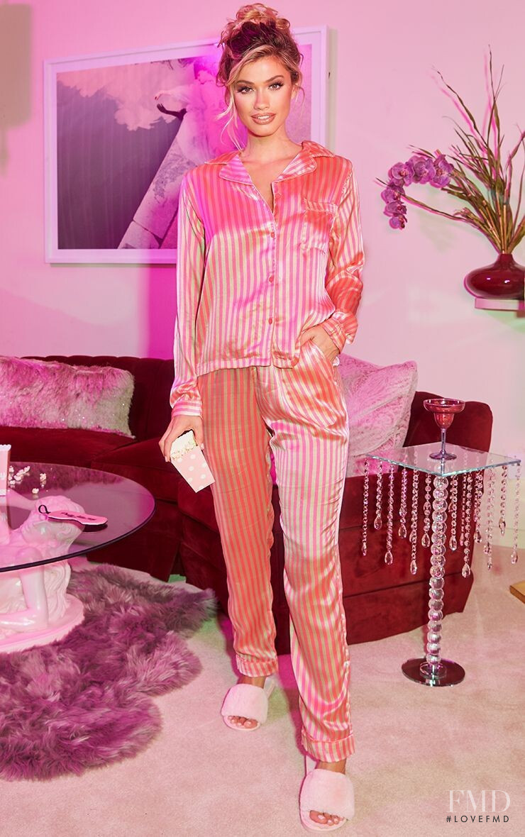 Maggie Rawlins featured in  the PrettyLittleThing A Girls Best Friend lookbook for Resort 2020