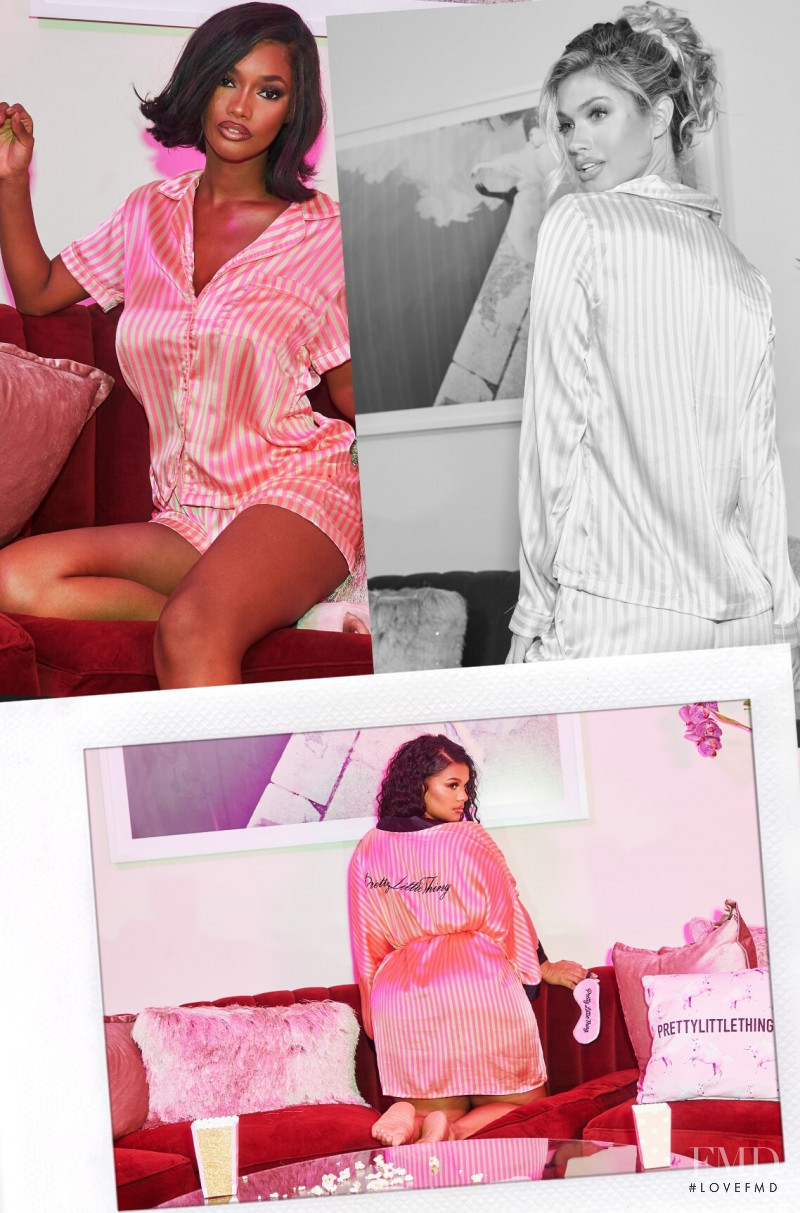 Maggie Rawlins featured in  the PrettyLittleThing A Girls Best Friend lookbook for Resort 2020