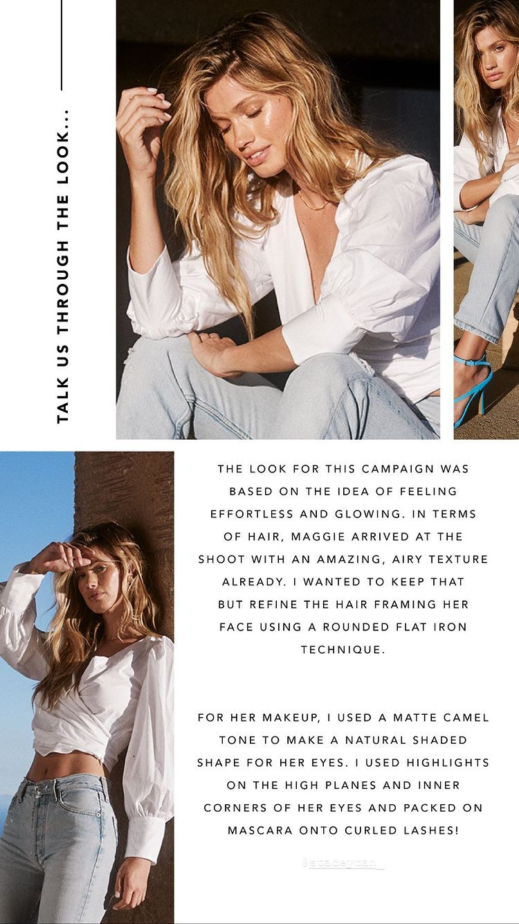 Maggie Rawlins featured in  the Tony Bianco advertisement for Spring/Summer 2019