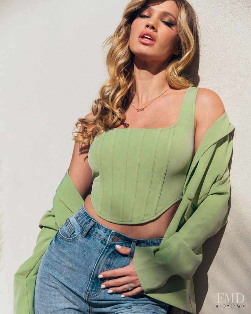 Maggie Rawlins featured in  the Missguided advertisement for Summer 2020