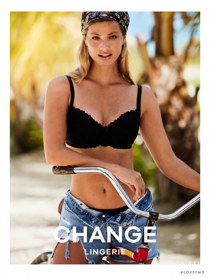 Maggie Rawlins featured in  the Change advertisement for Spring/Summer 2019