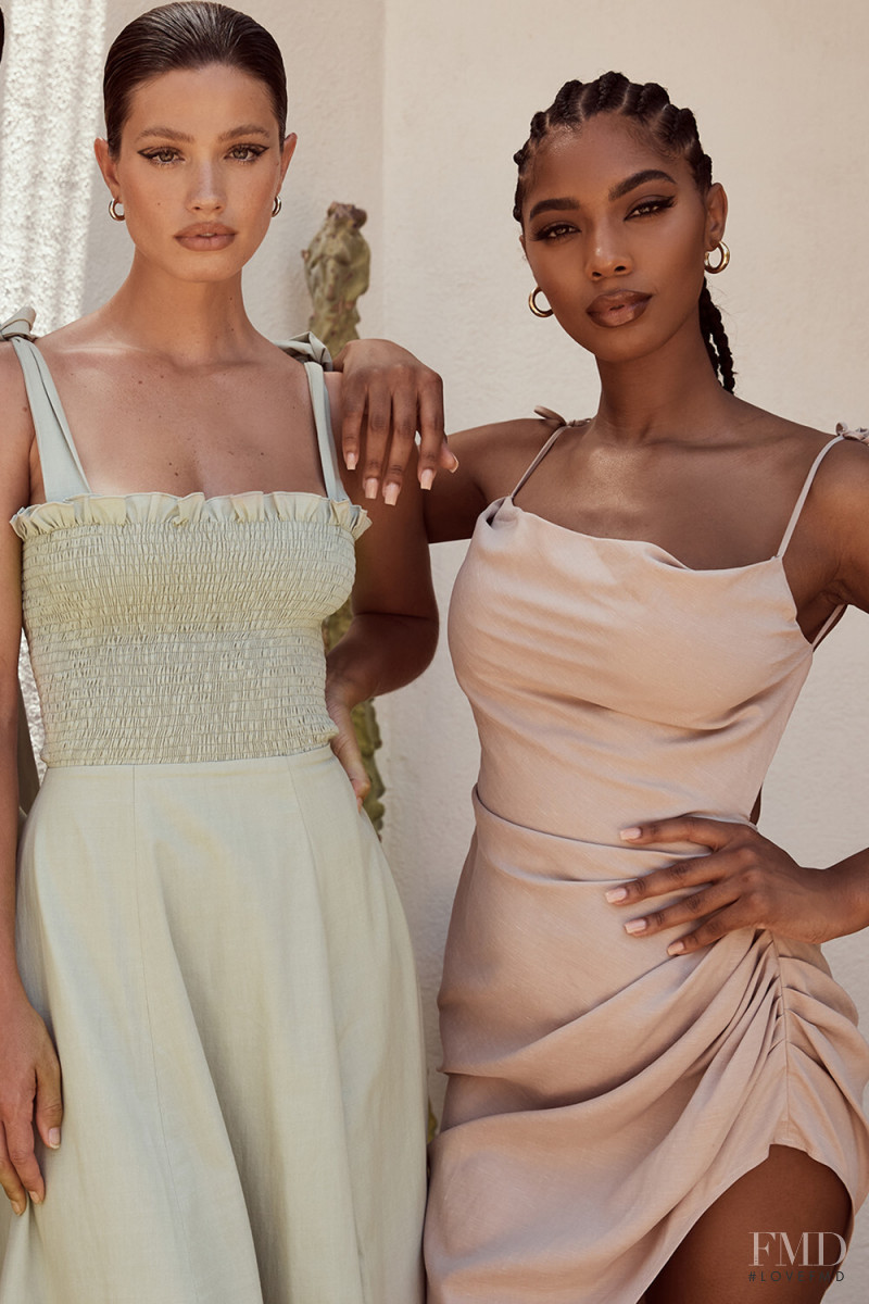 Maggie Rawlins featured in  the House of CB lookbook for Pre-Fall 2020