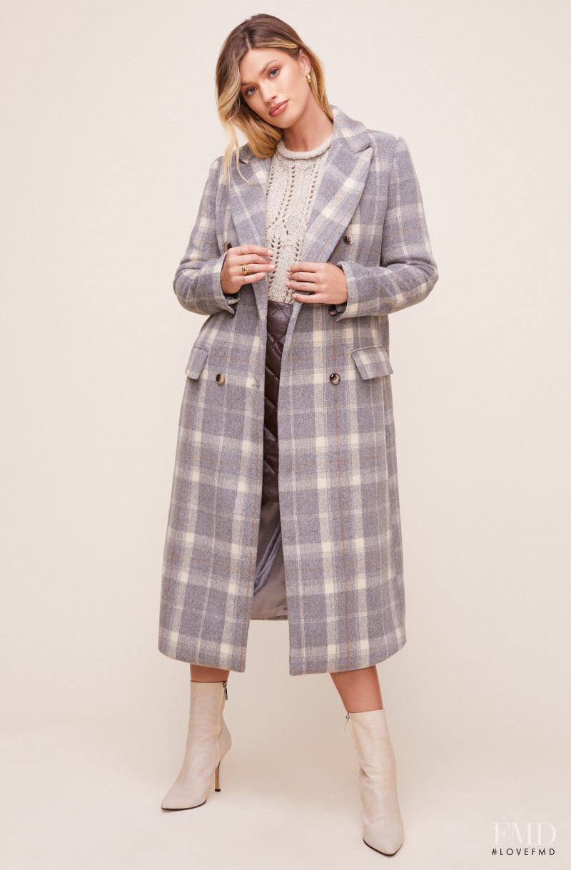 Maggie Rawlins featured in  the ASTR the Label catalogue for Winter 2019