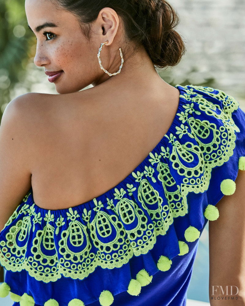 Kelsey Merritt featured in  the Lilly Pulitzer catalogue for Spring/Summer 2021