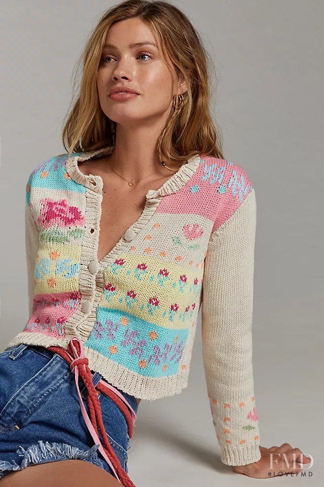 Maggie Rawlins featured in  the Anthropologie catalogue for Spring/Summer 2021