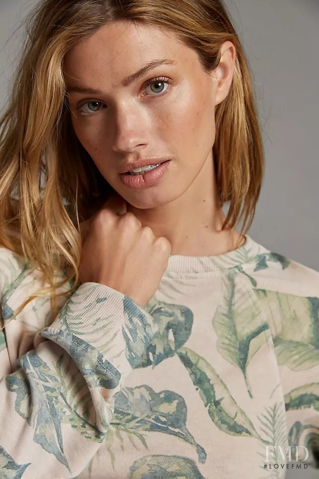 Maggie Rawlins featured in  the Anthropologie catalogue for Spring/Summer 2021